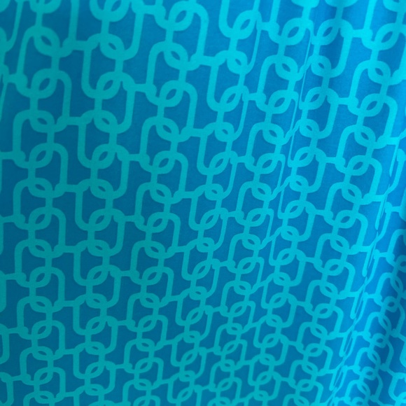 Jude Connolly size medium Maxi Dress, pattern blue - Picture 6 of 9